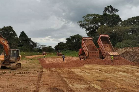 嘉友国际全力推进刚果（金）卡萨项目道路施工建设 